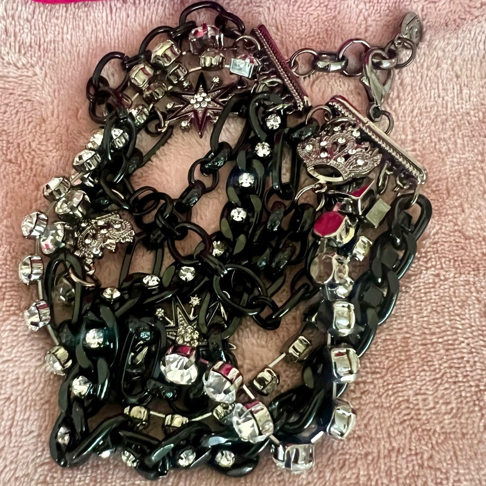 Sassy Jones Black and Silver Bracelet - Picture 2 of 3